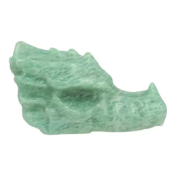 Fraaie amazoniet draak van 9cm lang (nr.3)