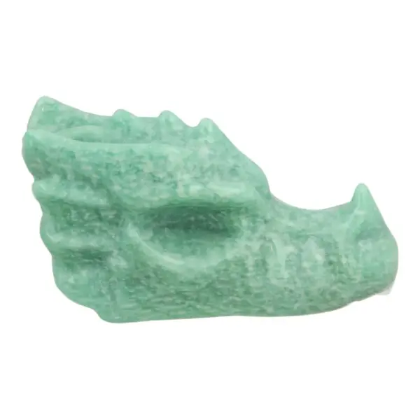 Fijne amazoniet draak van 9cm (nr.6)