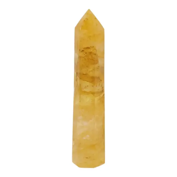 Mooie gele golden healer toren van 152mm hoog uit Madagaskar