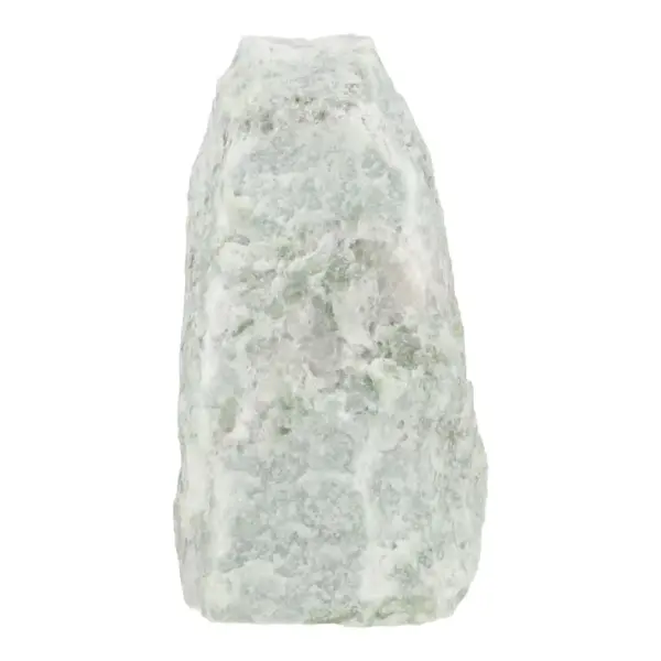 Groene aventurijn lamp ruw van 18cm hoog (nr.1)