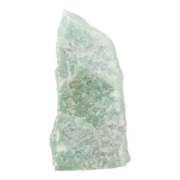 Mooie groene aventurijn lamp ruw (nr.2) van 18cm hoog