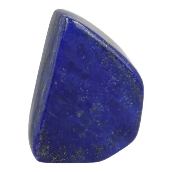 Fraaie donkerblauwe lapis lazuli vrije vorm van 58mm hoog uit Afghanistan