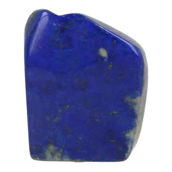Heldere blauwe lapis lazuli gepolijst van 59mm hoog uit Afghanistan