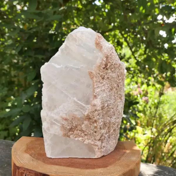 Fraaie mariaglas lamp of heldere seleniet maat S (nr.1)