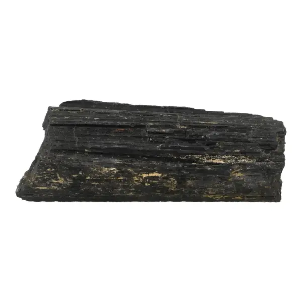 Mooi groot brok zwarte toermalijn ruw (nr.1) van 18cm
