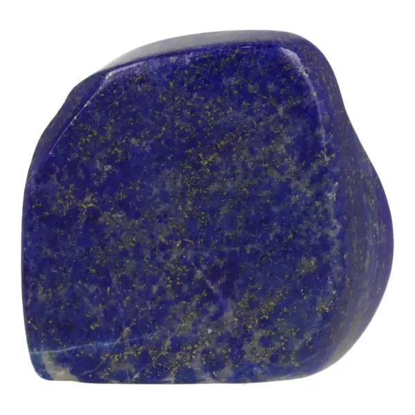 Heldere blauwe lapis lazuli gepolijst van 59mm hoog uit Afghanistan