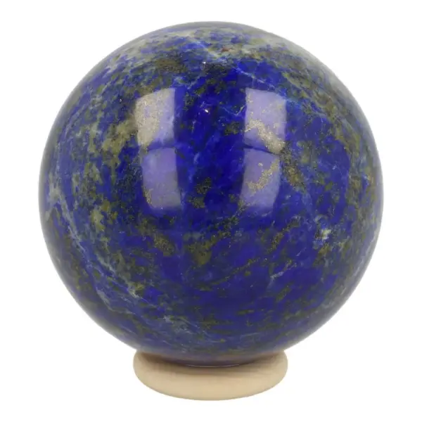 Fraai heldere blauwe lapis lazuli bol met diameter van 63mm (nr.2)