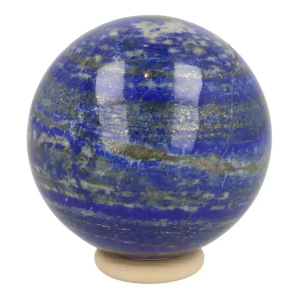 Fraaie gebrande lapis lazuli bol met diameter van 63mm (nr.3)