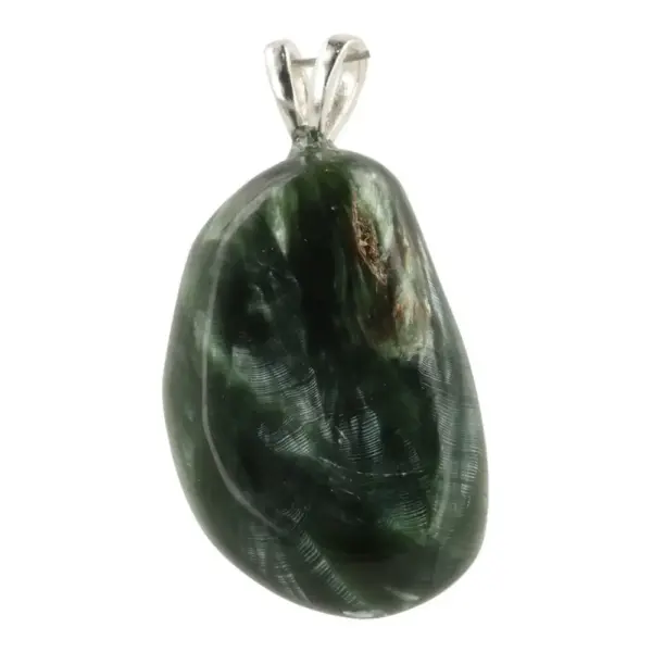 Unieke serafiniet hanger met zilveren oogje (nr.1)