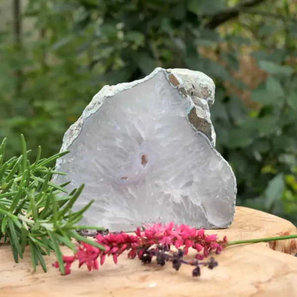 Fraaie agaat waxinelichthouder mini urn met askamer voor een symbolische hoeveelheid as.