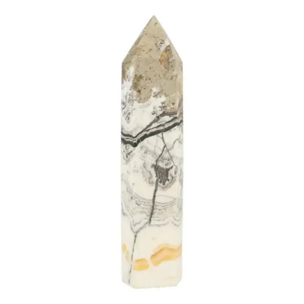 Frisse dendriet calciet toren van 21,5cm hoog (nr.2)
