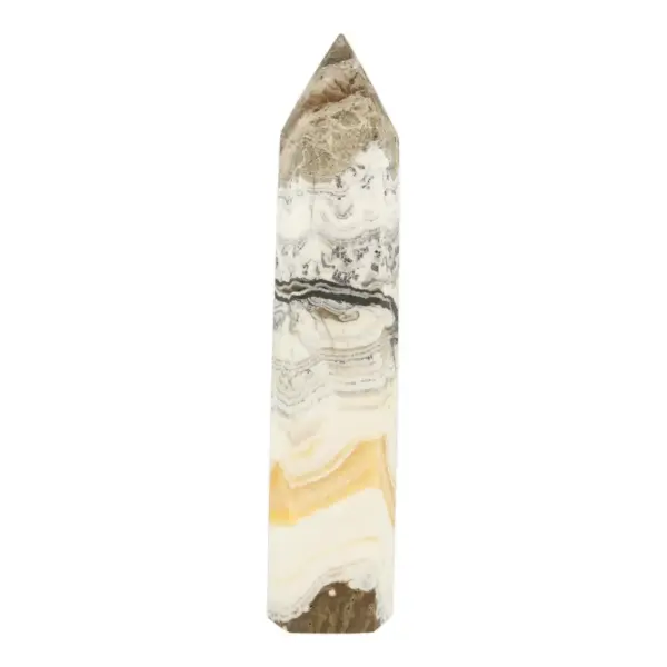 Fijne frisse dendriet calciet toren van 22cm hoog