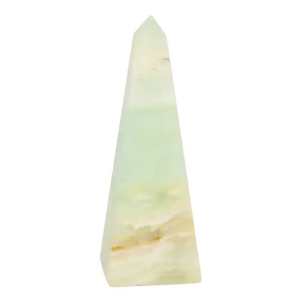 Frisse groene pistache calciet toren van 10cm hoog (nr.1)